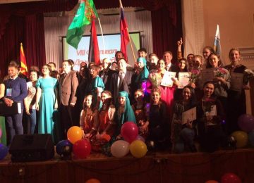 Indian Students at Annual Event in Kazan, Russia
