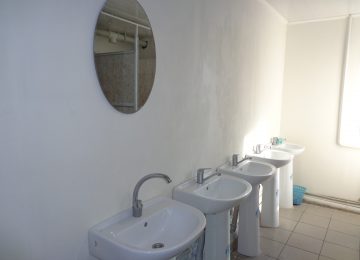 Indian Students Hostel Washroom in Kyrgyzstan