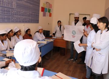 Indian Students Class in Kyrgyzstan