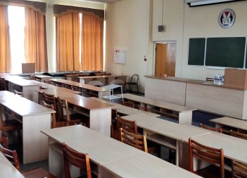 Classroom in Izhevsk State Medical Academy, Russia