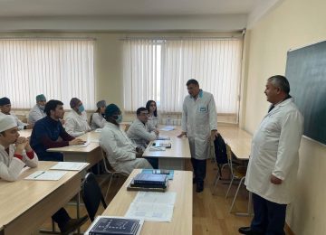 Classroom in Tashkent Medical Academy (Uzbekistan) - 1
